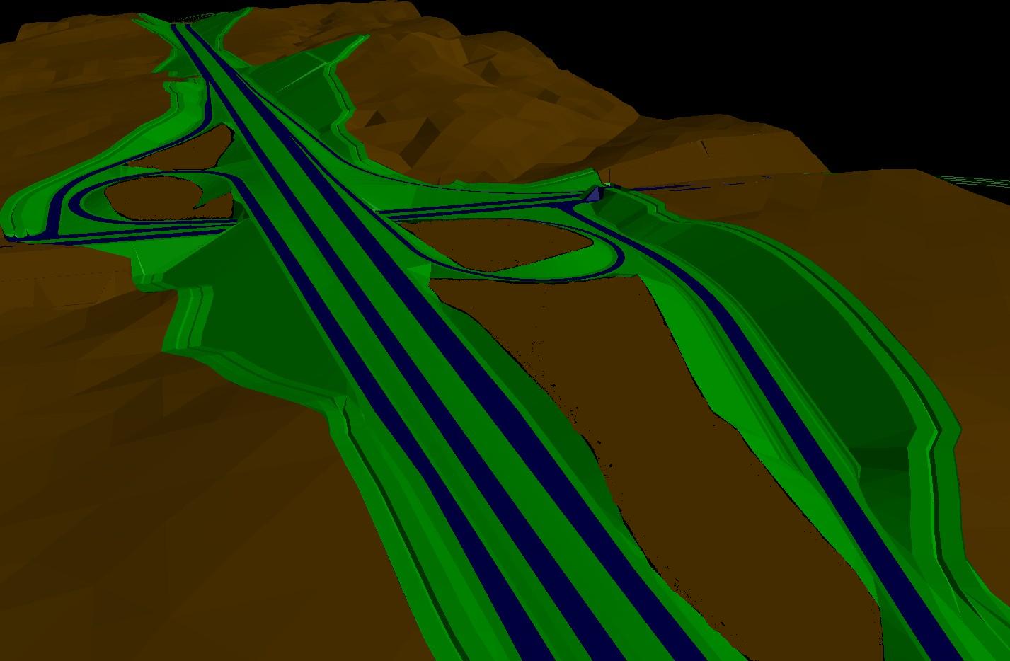 Foothill Interchange rendering