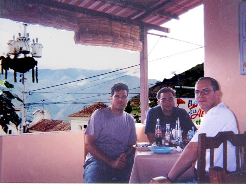 Armando and Me Lunch in the Andes